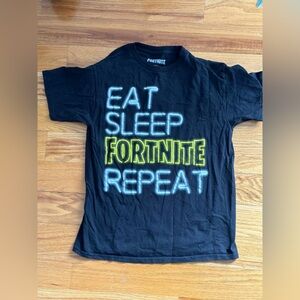 BOY’S EAT SLEEP FORTNIGHT REPEAT GRAPHIC TEE